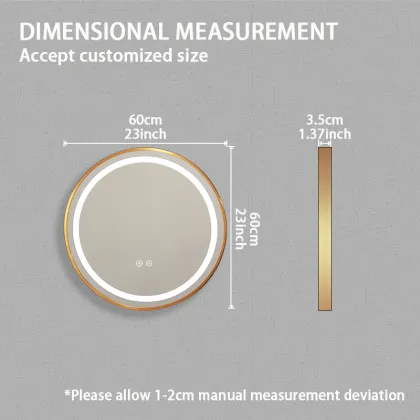 Wholesale Smart Bath Mirrors: Anti-Fog, LED Lighted, Round and Framed Wall Mirrors