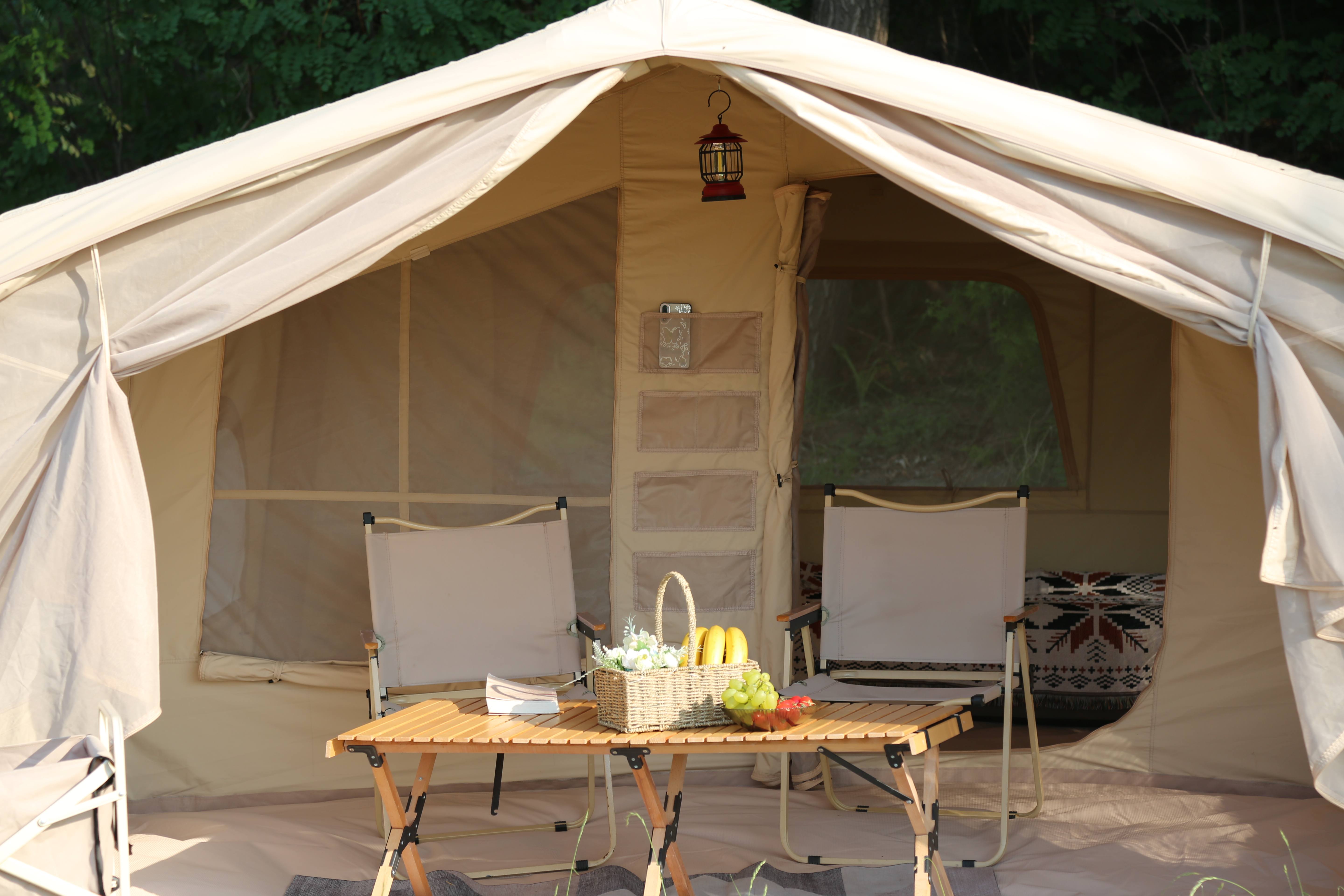 Fuera de la carpa inflable para acampar para la familia