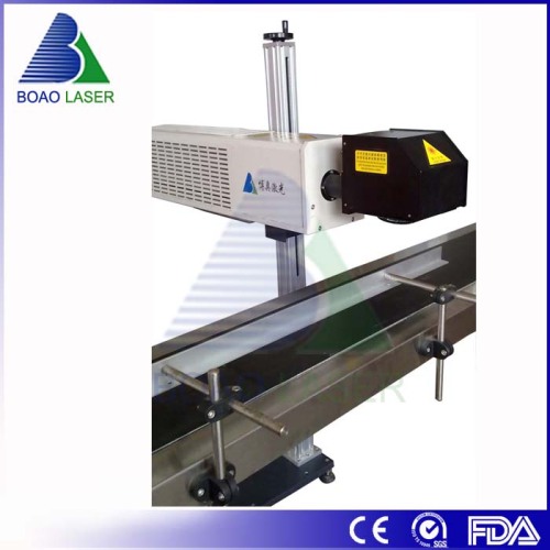 CO2 Flying Laser Marking Machine with Laptop