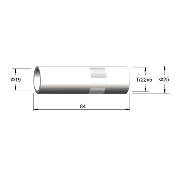 Dysza spawalnia p500A dla cylindrycznego