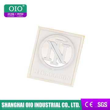 OIO Best-seller Good Quality Eco-friendly Practical Injection Label With Embossed Logo For Garments