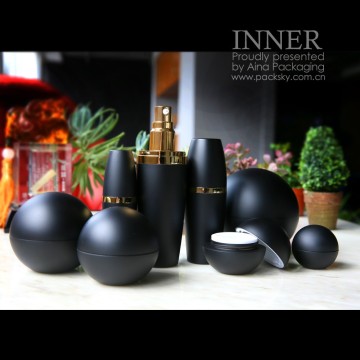 frosted black ball jar 5g 30g 50g 100g