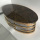 Oval Stainless Steel Brass Coffee Table