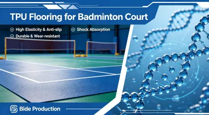 Badminton Court TPU FLooring