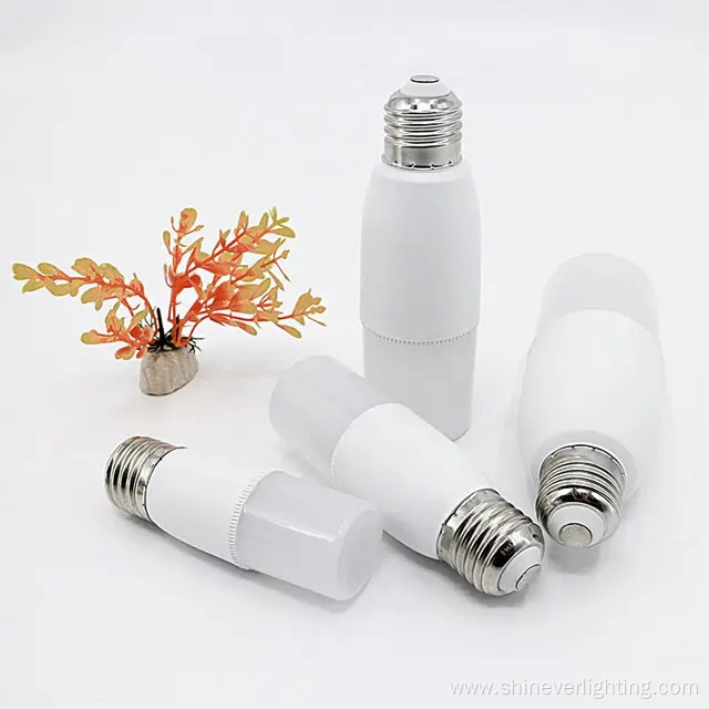 Candle Led Bulb Column Cylindrical Lamp