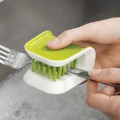 BladeBrush Knife and Cutlery Kitchen Cleaner Brush Bristle Blade Scrub Kit