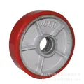 TPU Red Fork Lift Wheels двойной подшипник