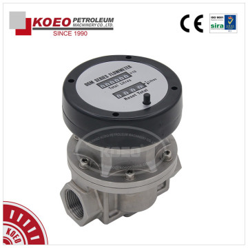 new product high precision stainless steel oval gear fow meter for chemical liquid/adblue/ fuel/water