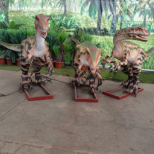 Life Size Velociraptor Statue for Sale