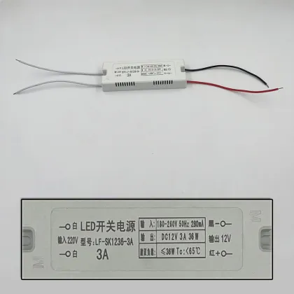 High-Quality 6-72W LED Lighting Transformers and Drivers for Lamps/Strips
