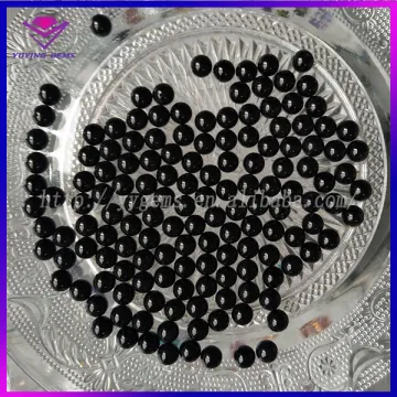 3mm Black Onyx Ball Gemstone Price Wholesale India Agate Beads