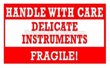3"x5"*500pcs PLEASE Handle with Care Glass Shipping Labels