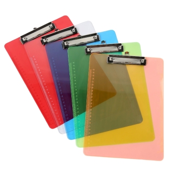 PP Plastic Clipboard Writing Board - A4 Size