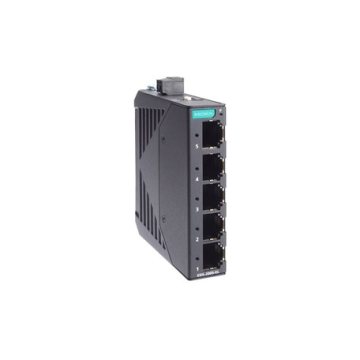 MOXA EDS-2005-EL Series: Interrupteur Ethernet de logement métallique d'entrée de gamme à 5 ports
