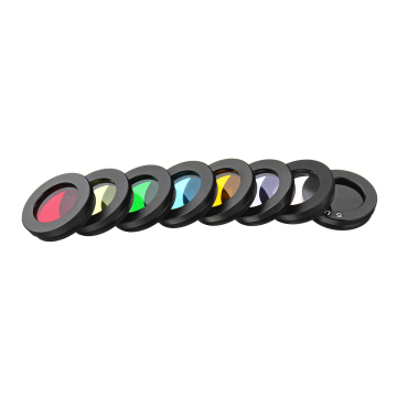 8Pcs/set 1.25 inch Filters Kit for Telescope Eyepiece - Nebula, Moon, Sun, Colorful Optical Lens