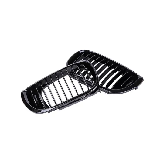 E46 Grille ABS Plastic Gloss Black Bumper Front Grill for BMW 3 Series E46 4 Door 2002-2005