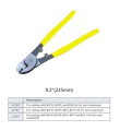 Disesuaikan panjang Shank RG Cable Cutter