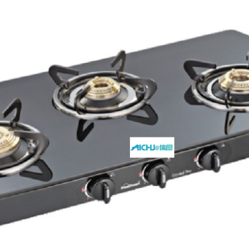 Sunflame Gas Cooktop 3 High Efficiency Brass Burners