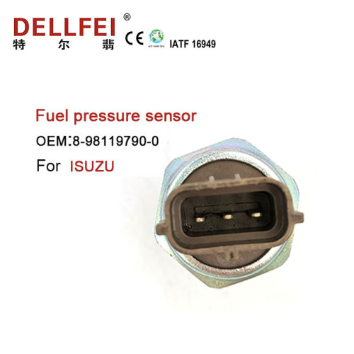 Novo sensor de pressão de combustível 8-98119790-0 para Isuzu