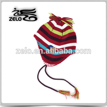 2015 high quality acrylic knit caps Kids from Hangzhou