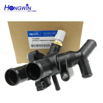Termostato del motore Termostato Flangia d'acqua del liquido di raffreddamento per Ford Ranger 2.2 TDCI Transit MK7 MK8 2.2 RWD