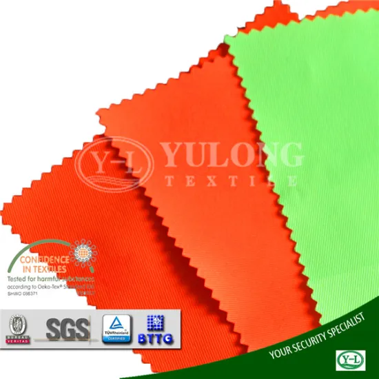 good quality high visibility/hi-viz fire retardant fabric