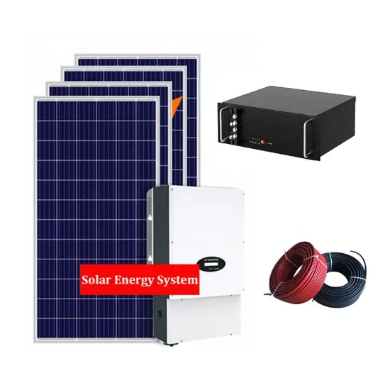 50kW Solar Power Generator System with 25kWh and 30kWh Batteries for Home