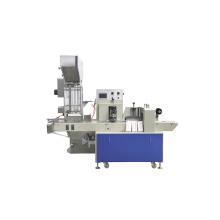 Plastic film straw packaging machine