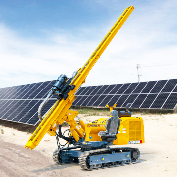 Hengwang Multifunctional Crawler Photovoltaic Solar Piling Machine