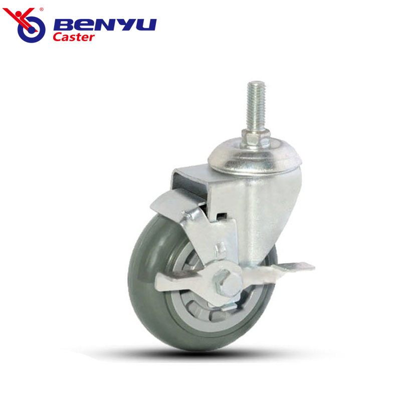 Swivel Caster with Brakes