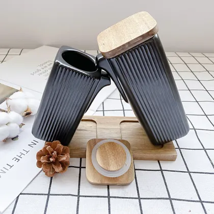 Factory wholesale household ceramic Pots Vinegar Pot Seasoning Oil Bottle