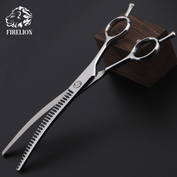 FIRELION 7.5 inch Pet Grooming Scissors for Dogs