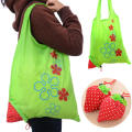 Nylon Creative Strawberry Shopping Bag