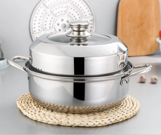 Thicken Stainless Steel Steamer Pot
