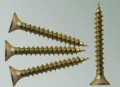Kuning zink plated Chipboard screws