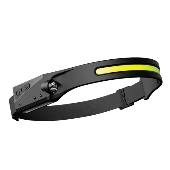 USB Rechargeable LED Sensor Headlamp: A Versatile Headlight for Camping, Fishing, and Search Activities