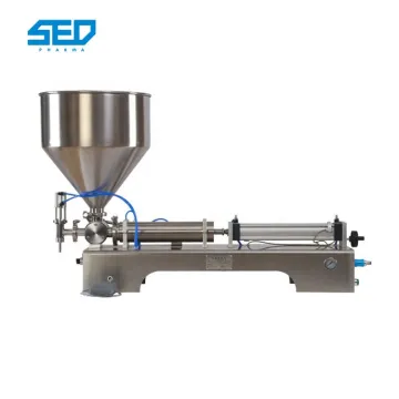 Small Scale Semi-Automatic Oil Cream and Liquid Filling Machine
