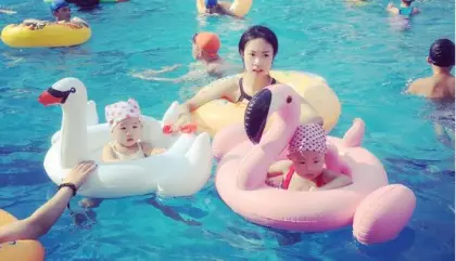 Swim Ring Floater / Inflatable PVC Swimming rings