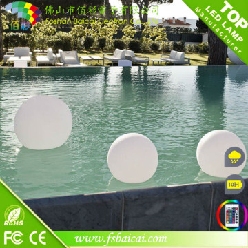 swimming pool led orb ball lighting /Glowing LED Spheres/ LED waterproof balls