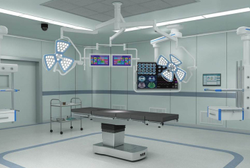 CreLed 3400/3400 High Quality Double Dome Hospital Lamp