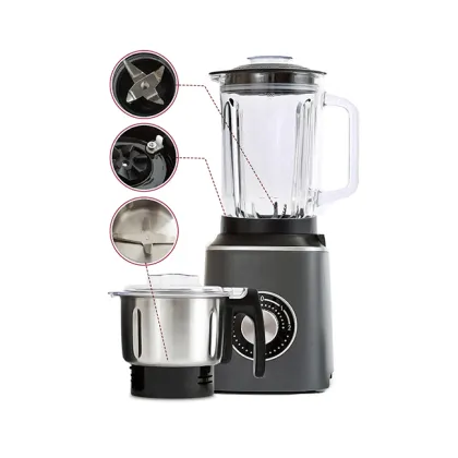 Electric Industries Blenderjet 2 - Heavy Duty 4-in-1 Blender, Juicer, Grinder with Glass Blending Jar