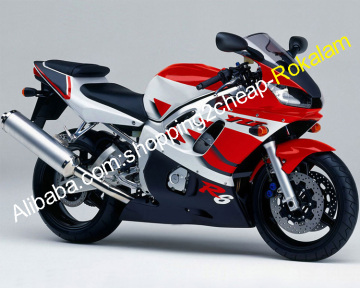 YZF600 R6 Fairing Set - Black Red White ABS for Yamaha 1998-2002
