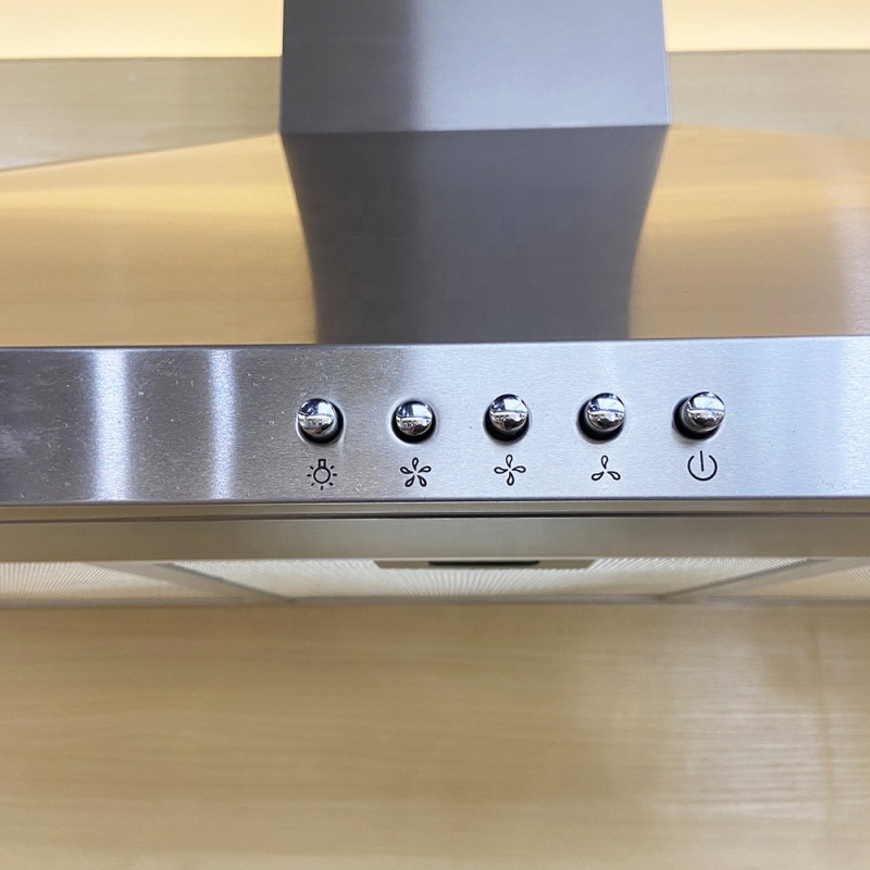60/90cm 1000 m3/hr Pyramid Range Hood Cooker kitchen Hood Wall Mounted Extractor Range Hood