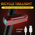 Luz de cola de bicicleta de montar recargable visible USB