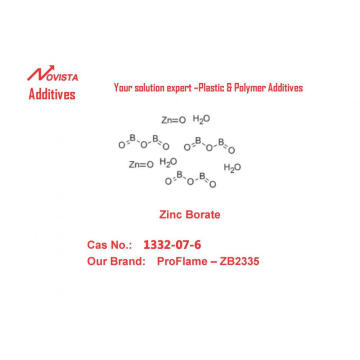 Retardante de llama ZB2335 1332-07-6 BORATE DE ZINC