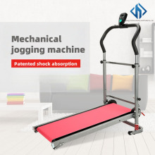 Shock-absorbing treadmill home fitness