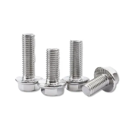 Black Stainless Steel Fasteners Hex flang Bolt