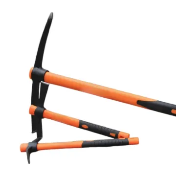 Emergency Fire Handle Mountaineering Axe with Fiberglass Handle for Gardening and Digging