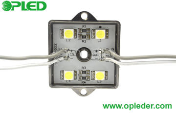 4 Chips 5050smd Waterproof 12v Led Module , Aluminum Led Backlight For Light Box