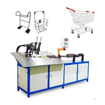High Precision Automatic 2D/3D CNC Wire Bending Machine